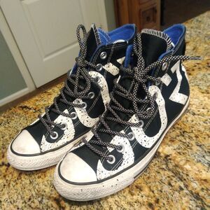 Rare Converse Chuck Taylor All Star High Top Gore-Tex Black Sz M6.5/W8.5 165941C